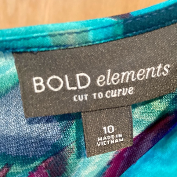 Lovely colorful dress size 10 new - Picture 5 of 5